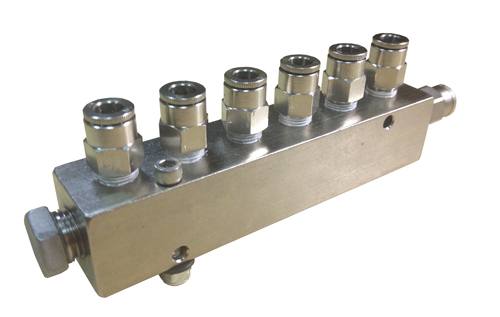 microglue 1×6 Manifold Assembly for Air
